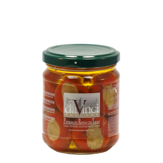 Papryka Faszerowana Z Tuńczykiem I Kaparami - 180/130gr - Da Vinci - T