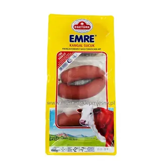 Kiełbasa Wołowa Emre Kangal Egeturk 1kg