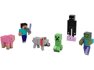 Minecraft Pack Figura Articulada Surtida-GTP08