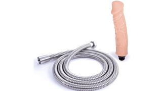 2in1 Dildo Z Funkcją Lewatywy