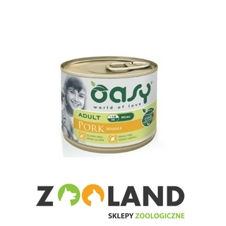 Oasy One Protein - Adult Mini - Wieprzowina 200g