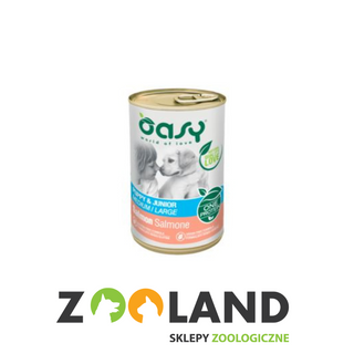 Oasy One Protein Puppy Junior Łosoś 400g