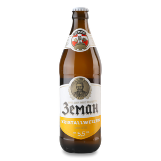 Пиво світле Пшеничне ф. "Земан Kristallweizen" 0,5