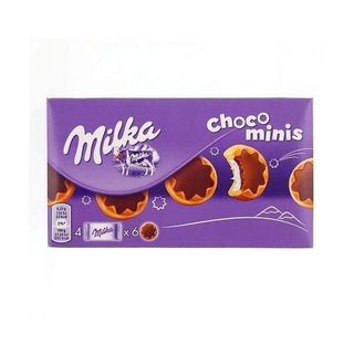 Bolachas com Chocolate Mini Stars Milka (emb. 150 gr (4 un))