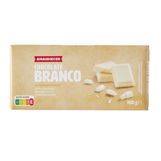 Tablete Chocolate Branco Amanhecer 100g