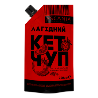 Кетчуп Ascania Лагідний 250г