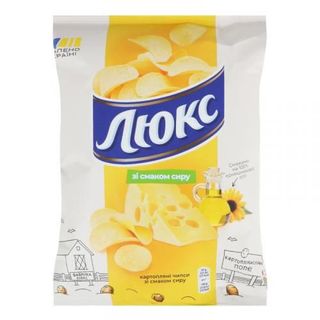 Чипси Люкс зі смаком сиру 105г