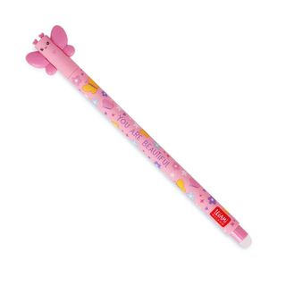 Caneta Apagar Borboleta - Cor Rosa