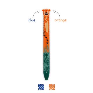 Caneta Dupla Cor - Tigre