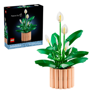 Lego Botánicos Spatafilio Peace Lily, 474 piezas