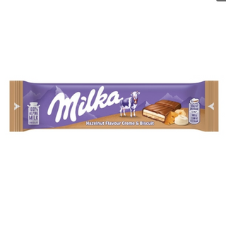 BAR MILKA HAZELNUT CREAM 46G