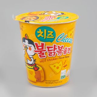 SAMYANG CHEESE HOT CHICKEN FLAVOR RAMEN CUP 70G