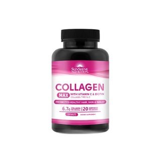 SUNSHINE NUTRITION  COLLAGEN MAX WITH VIT CTABLETS 120'S