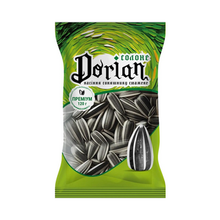 Насіння соняшника Dorian Sun Snack смугасте солоне смажене 120 г