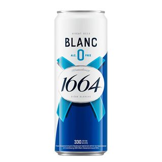 Пиво Kronenbourg Blanc 1664 світле безалкогольне 0.33 л