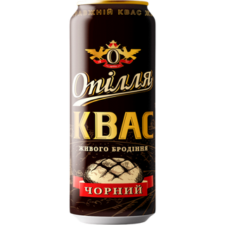 Квас Опілля Чорний живого бродіння 0,5 л
