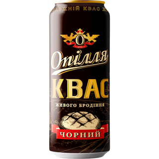 Квас Опілля Чорний живого бродіння 0,5 л
