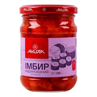 Імбир АКУРА Маринований 230 г