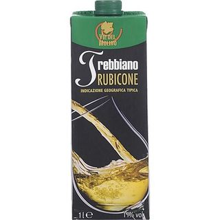 Вино Rubicone Via Del Molino Trebbiano 1 л т/пак 11% (Італія)