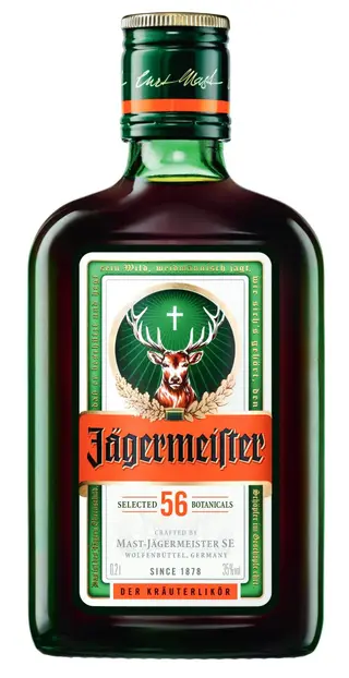 Lichior Jagermeister 35%, 0.2 l