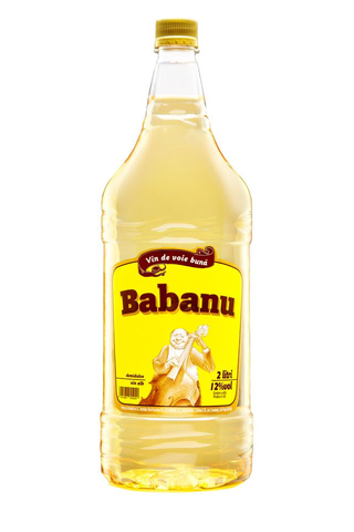Babanul Vin alb demidulce 2l