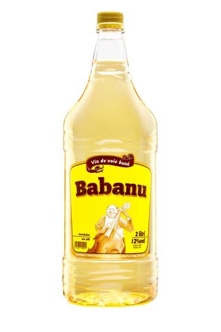 Babanul Vin alb demidulce 2l