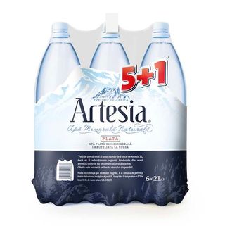 Apă Minerală Naturală Plată Artesia Multipack 6x2L (Pachet Promo 5+1)