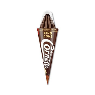 Inghetata Cornetto king cone cu ciocolata, 260 ml