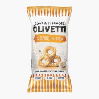 OLIVETTI, Covrigei fragezi cu semințe de susan, 100g