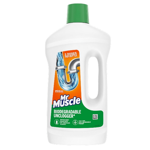 Mr Muscle Biodegradable Unclogger, 750Ml