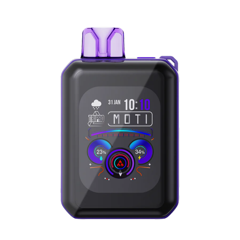 Moti Tripro Miami Mint Black, 32000 Puffs