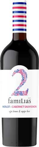 2 Familias Merlot & Cabernet Sauvignon, 75Cl