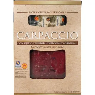 Carpaccio Mar. Con Parmesan Roler Emb. 110G - 18480200064