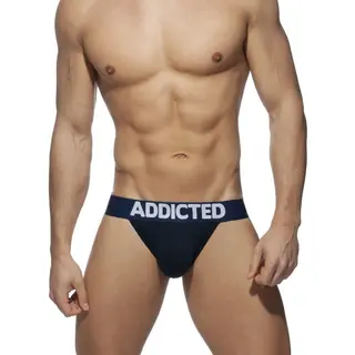 Addicted klasyczny jockstrap AD469 C-09 granatowy