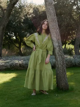 Vestido Cecile Green S