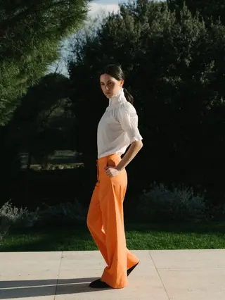 Pantalón Daisy Orange 38