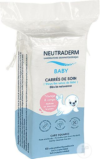 Gilbert Neutraderm Carrés de soin visage & corps