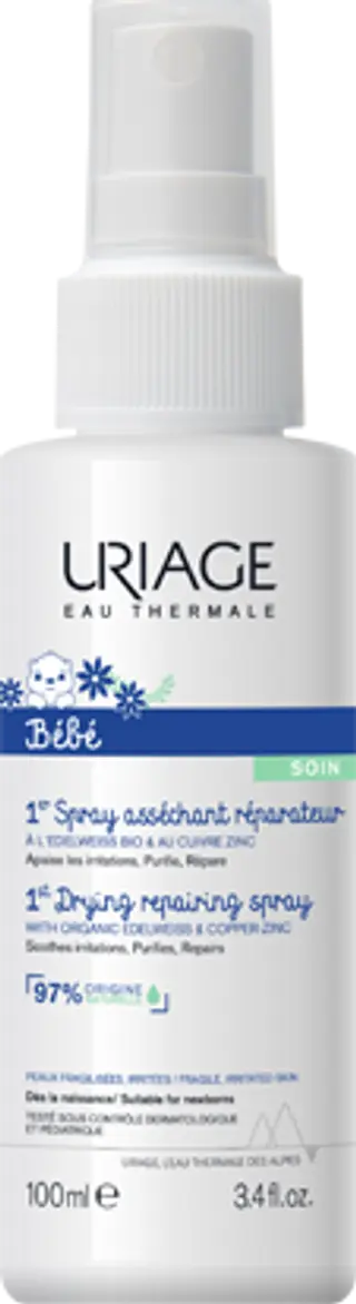 URIAGE, 1er SPRAY ASSÉCHANT RÉPARATEUR 100ml