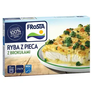FRoSTA Ryba z pieca z brokułami 330 g