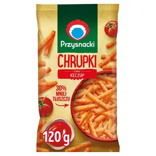 Przysnacki Chrupki o smaku keczupu 120 g