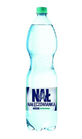 Nałęczowianka Naturalna woda mineralna delikatnie gazowana 1,5 l