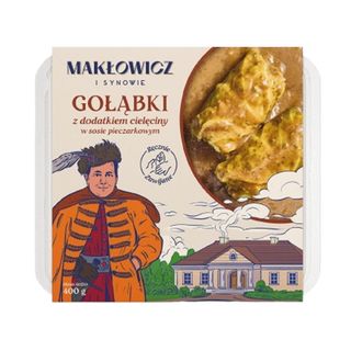 Makłowicz i synowie Gołąbki w sosie pieczarkowym 400 g