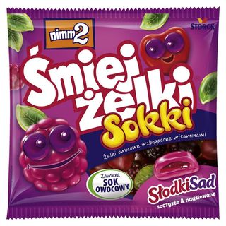 Nimm2 Śmiejżelki Sokki Słodki Sad 90 g