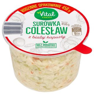 Vital Fresh Surówka Colesław z białej kapusty 450 g