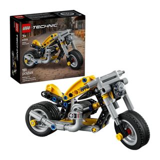Lego Technic Yellow Motorcycle, 151 pcs
