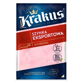 Krakus Szynka eksportowa (6 plastrów) 120 g