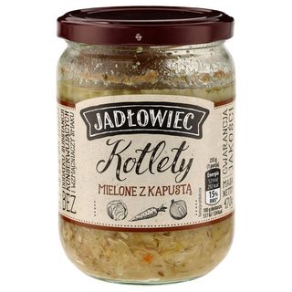 Jadłowiec Kotlety mielone z kapustą 470g