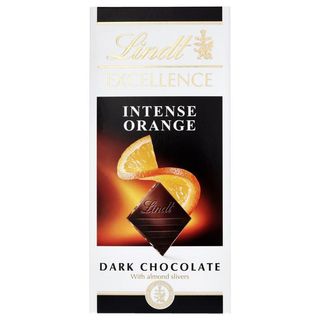 Tablette de chocolat noir à l'orange intense Excellence 100g - LINDT