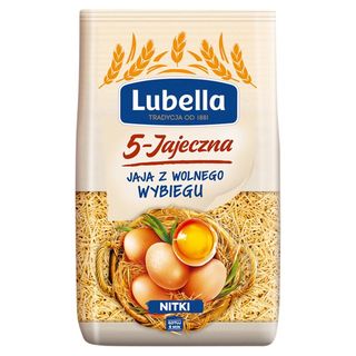 Lubella Makaron 5-Jajeczna nitki 400 g