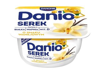 Danio Serek homogenizowany o smaku waniliowym 130 g